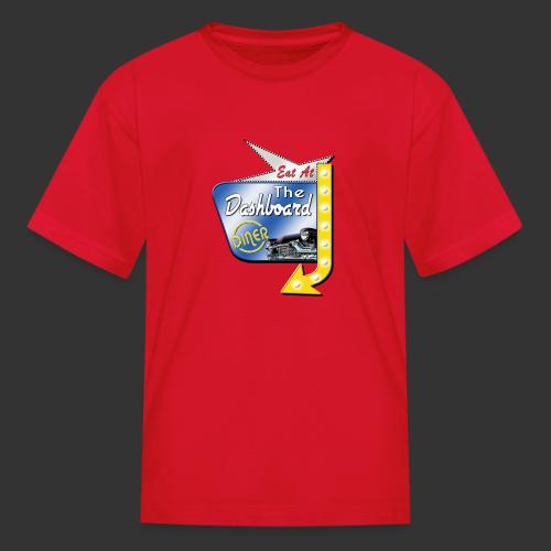 The Dashboard Diner Square Logo - Kid's T-Shirt