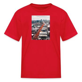 Netherlands - Kid's T-Shirt - red - Front