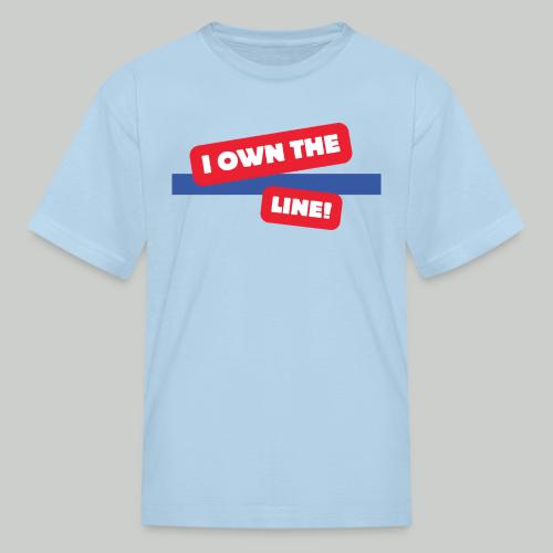 I OWN THE BLUE LINE - Kid's T-Shirt