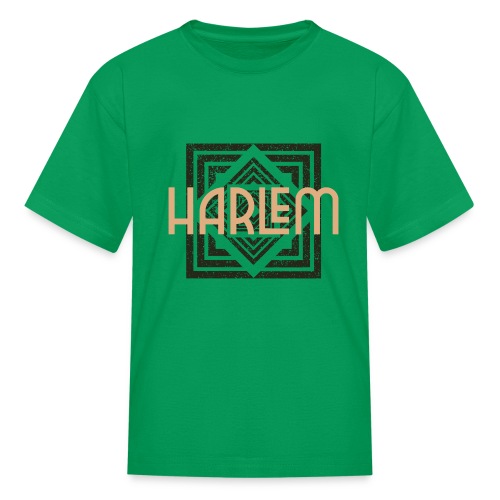 Harlem Sleek Artistic Design - Kids' T-Shirt