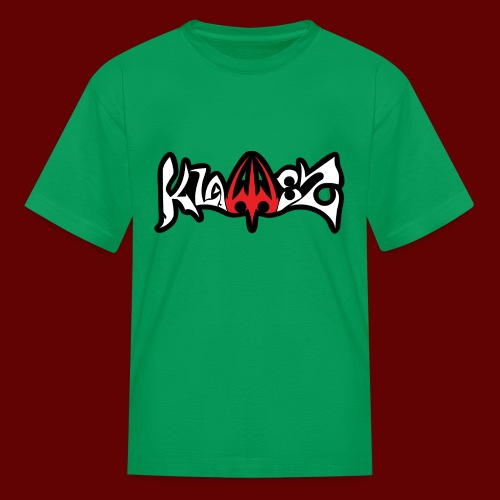 KLAWSZ w Black Border - Kids' T-Shirt