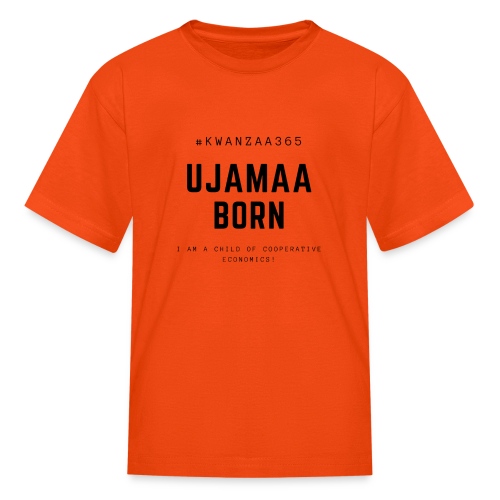 ujamaa born shirt - Kids' T-Shirt
