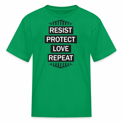resist repeat - Kids' T-Shirt