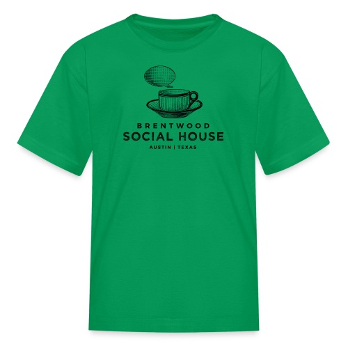 Brentwood Social House Logo | Austin, Texas - Kids' T-Shirt