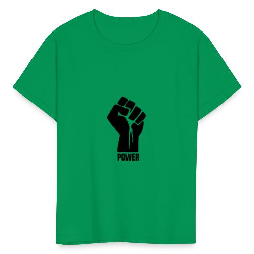 Black Power Fist - Kids' T-Shirt