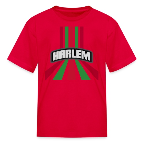 Harlem Red Black & Green - Kids' T-Shirt