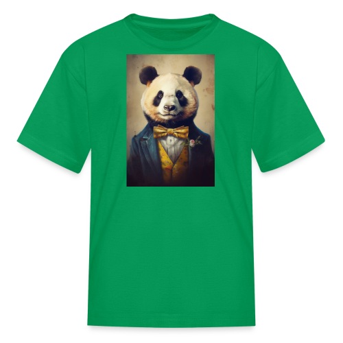 Mr Dapper Panda Bear - Kids' T-Shirt
