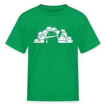 Droid Group - Kid's T-Shirt - kelly green - Front
