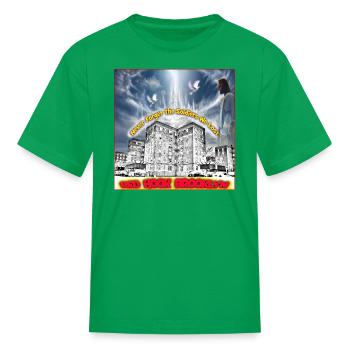 Never Forget - Kid's T-Shirt - kelly green - Front