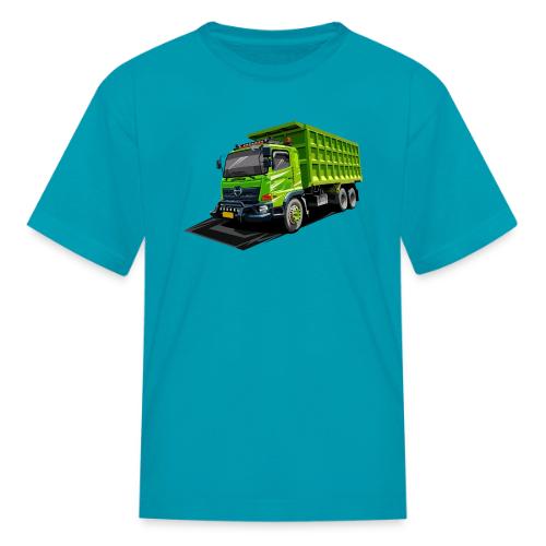 Dump Truck Kenworth - Kid's T-Shirt