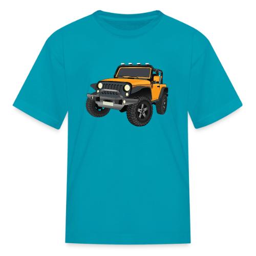 Wrangler 4x4 Yellow - Kid's T-Shirt