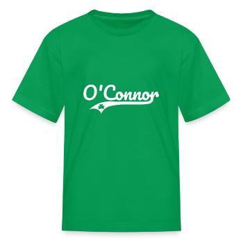 O'Connor - Kid's T-Shirt - kelly green - Front