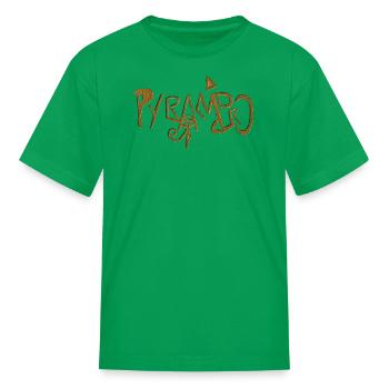 PYRAMID PRO (PRODUCTS) - Kid's T-Shirt - kelly green - Front