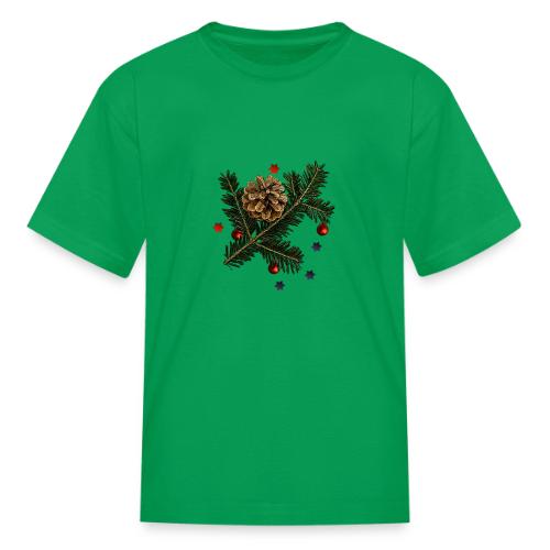 Christmas bare branch - Kid's T-Shirt