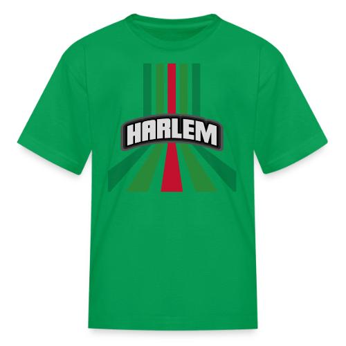 Harlem Red Black & Green - Kid's T-Shirt