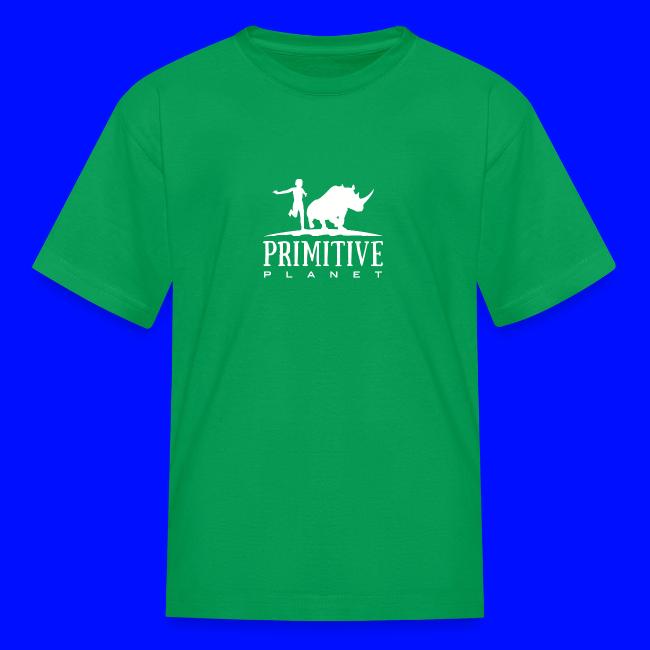 Primitive Planet Logo White