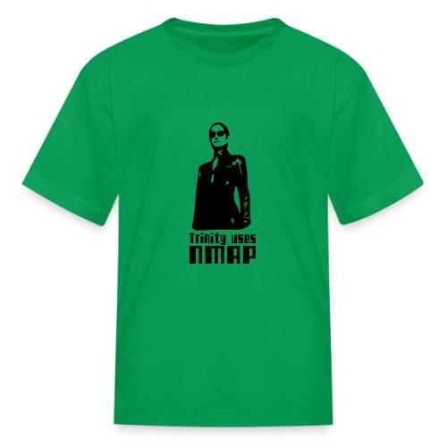 Uses Nmap - Kid's T-Shirt