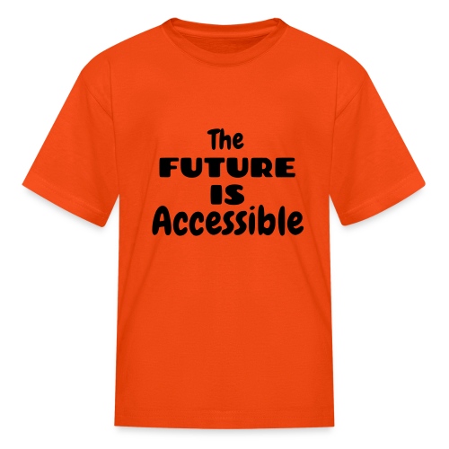The future is accessible also for wheelchair users - Kids' T-Shirt