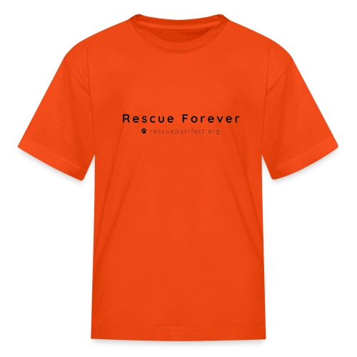 Rescue Purrfect Basic Logo - Kids' T-Shirt