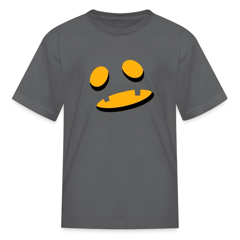 Big Scary Shocked Jack O Lantern Funny Halloween - Kids' T-Shirt