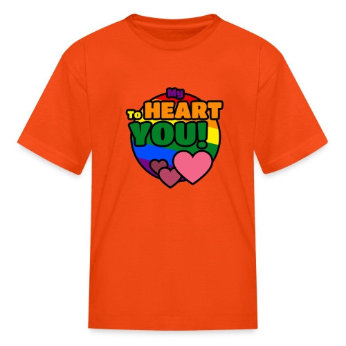 My Heart To You! I love you - printed clothes - Kids' T-Shirt
