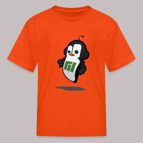 Manjaro Mascot confident right - Kids' T-Shirt