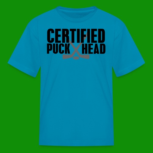 Certified Puck Head - Kids' T-Shirt