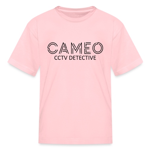 CAMEO CCTV Detective (Black Logo) - Kids' T-Shirt