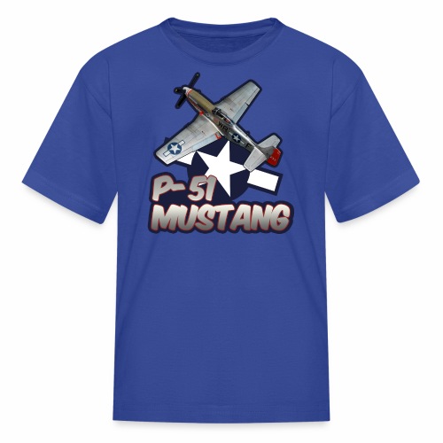 P-51 Mustang tribute - Kids' T-Shirt