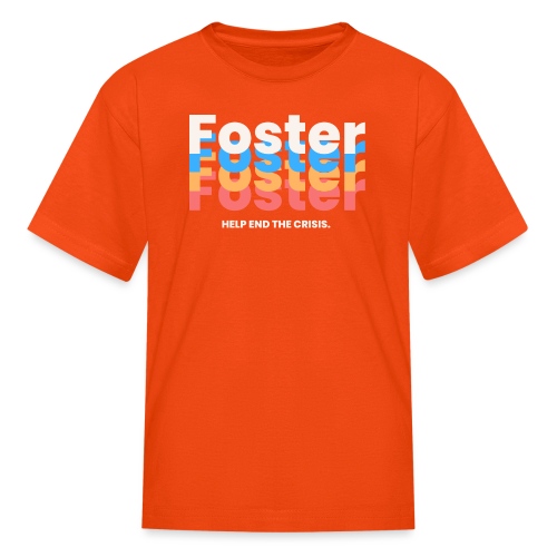 Foster | Stacked - Kids' T-Shirt
