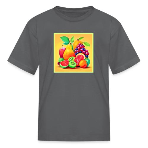 Colorful Fruit Medley - Kid's T-Shirt