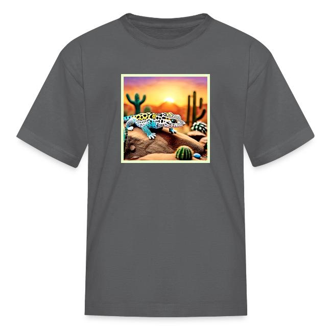 Colorful Gecko Rocks Design