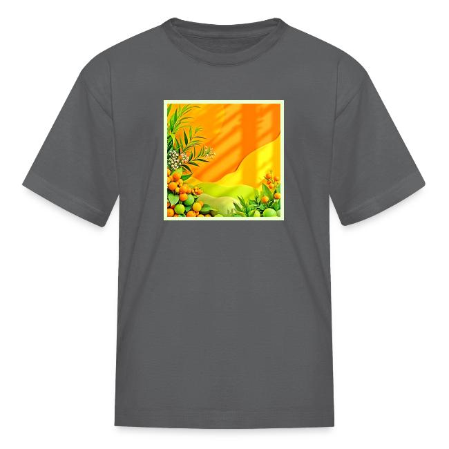 Citrus and Leaves Graphic