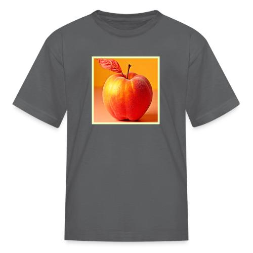 Golden Peach Perfection Design - Kid's T-Shirt