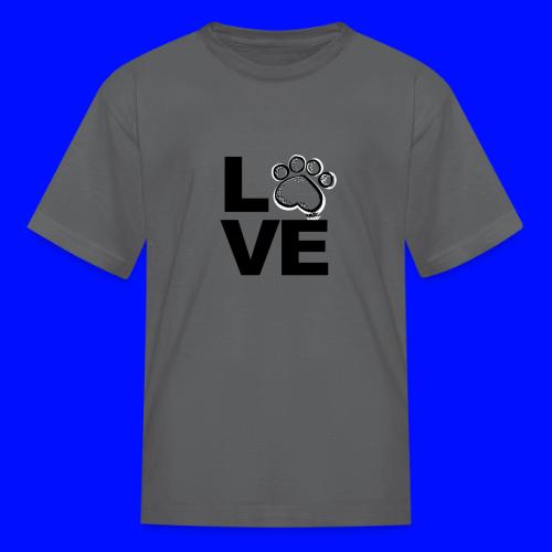 love paw png - Kid's T-Shirt