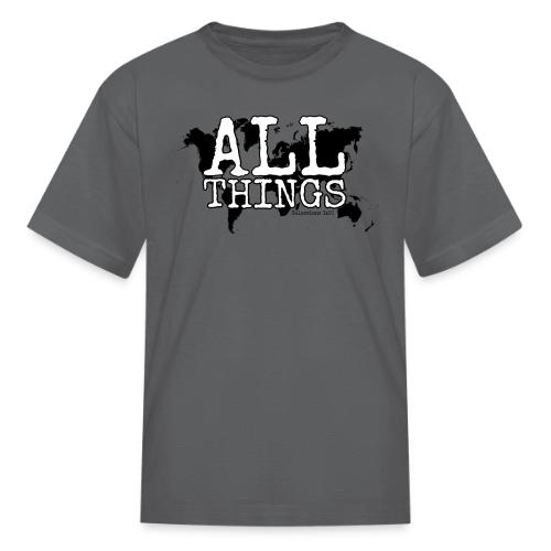 All Things World Map - Kid's T-Shirt