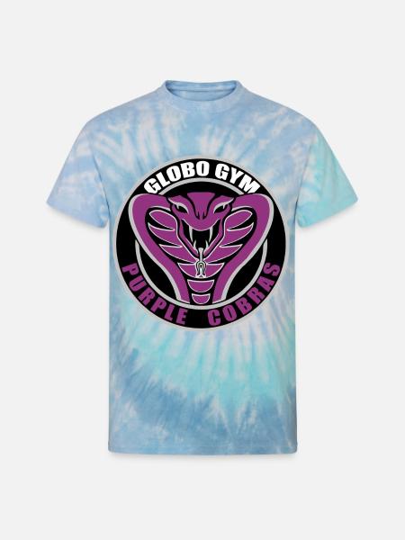 Globo GYM - Unisex Tie Dye T-Shirt - blue lagoon