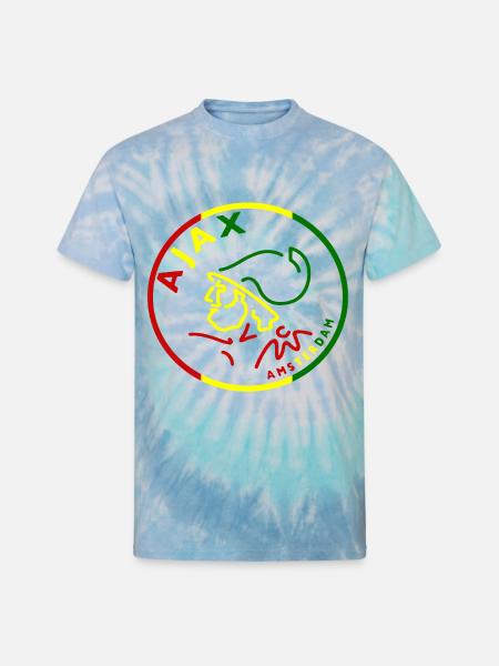 ajax amsterdam - Unisex Tie Dye T-Shirt - blue lagoon