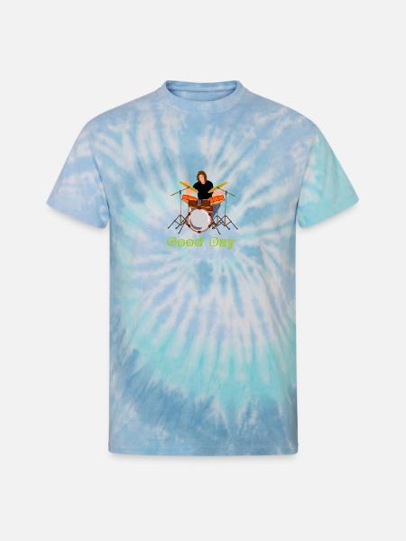 Song related logo - Unisex Tie Dye T-Shirt - blue lagoon