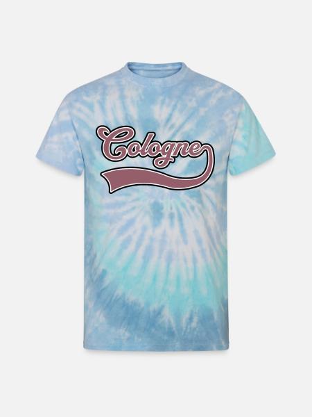 cologne germany - Unisex Tie Dye T-Shirt - blue lagoon