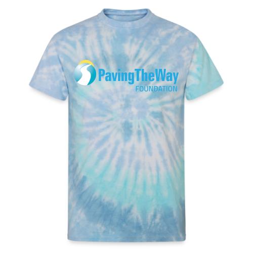 PTWF logo - Unisex Tie Dye T-Shirt