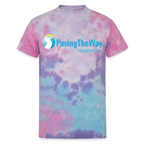 PTWF logo - Unisex Tie Dye T-Shirt