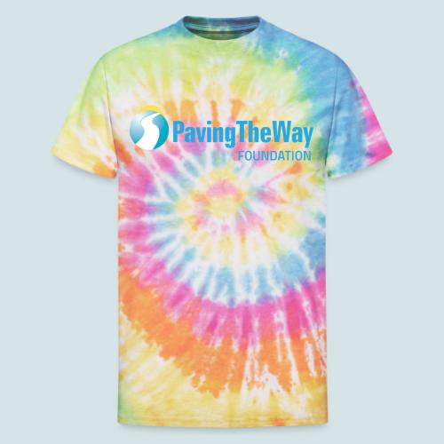PTWF logo - Unisex Tie Dye T-Shirt