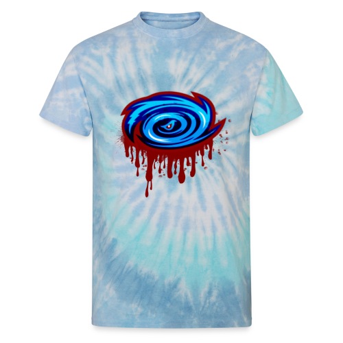 Storm Drip Logo - Unisex Tie Dye T-Shirt