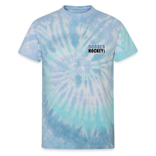 dobberhockey text logo - Unisex Tie Dye T-Shirt