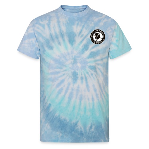 KLC logo circle bw - Unisex Tie Dye T-Shirt