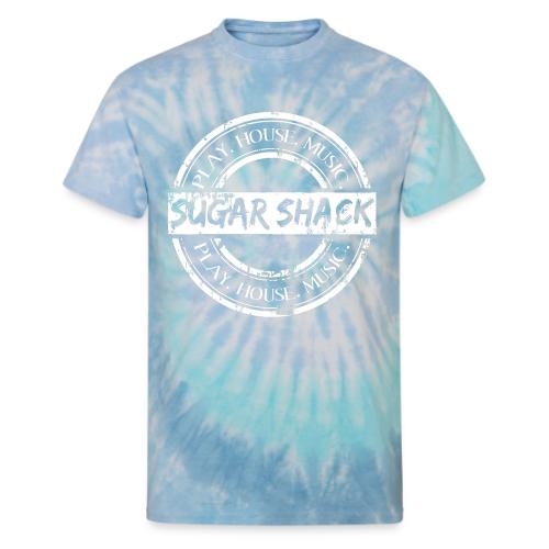 Shack logo White - Unisex Tie Dye T-Shirt