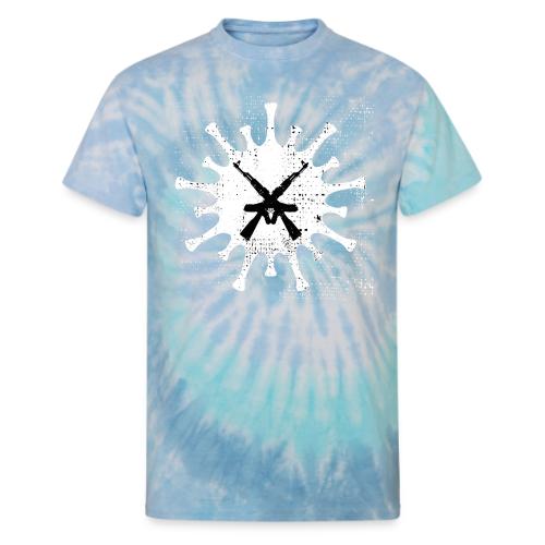 krossed AK´s / Virus white - Unisex Tie Dye T-Shirt