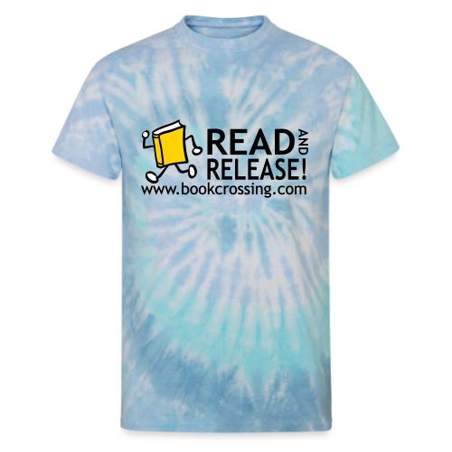 bookcrossingballycumberreadandrelease3co - Unisex Tie Dye T-Shirt