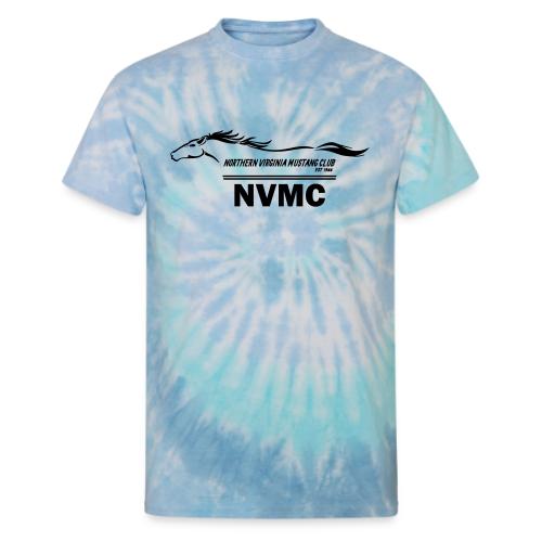 Black logo - Unisex Tie Dye T-Shirt